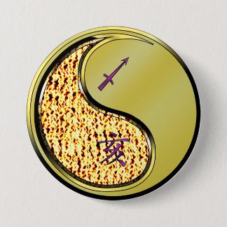 Schütze & Metallschwein Button