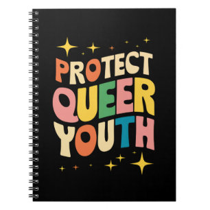 Schütze Queere Jugend Schütze Trans Kinder LGBTQ Notizblock