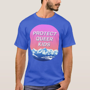 Schütze queere Kinder LGBT Landschaft 1 T-Shirt
