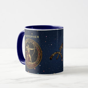 Schütze Schütze Sternzeichen Symbol für ihn Tasse