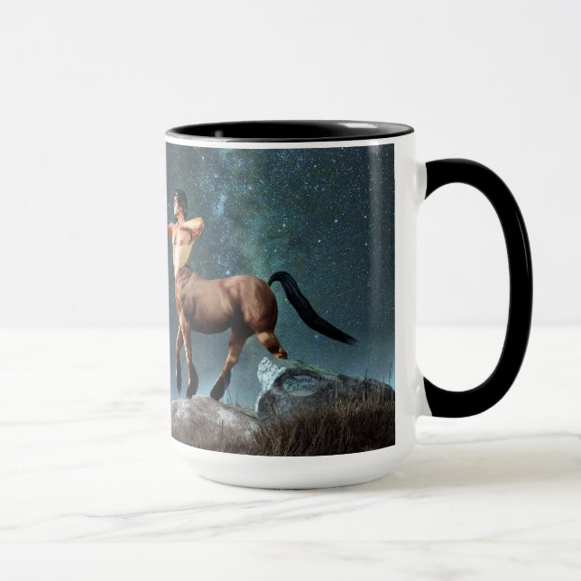 Schütze-Tierkreis-Symbol Tasse (Rechts)