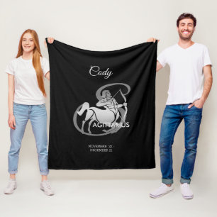 Schütze - Tierkreis-Zeichen Fleecedecke