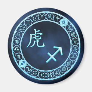 Schütze/Tiger Magnet