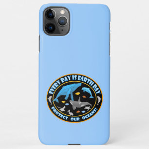 Schütze unsere Ozeane Earth Day iPhone-Hülle iPhone 11Pro Max Hülle
