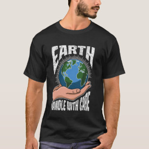 Schütze unseren Planeten, Tierkatzenliebhaber rett T-Shirt