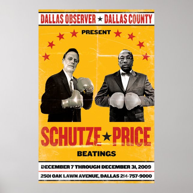 Schutze v. Price Poster (Vorne)
