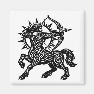 Schütze Zentaur Schütze — Mythische Zodiak-Tintear Magnet