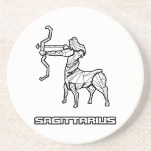 Schütze-Zodiac-Unterlage Getränkeuntersetzer