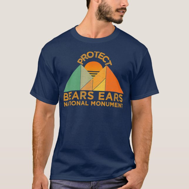 Schützen Sie das nationale Denkmal der Bärenohren T-Shirt (Vorderseite)