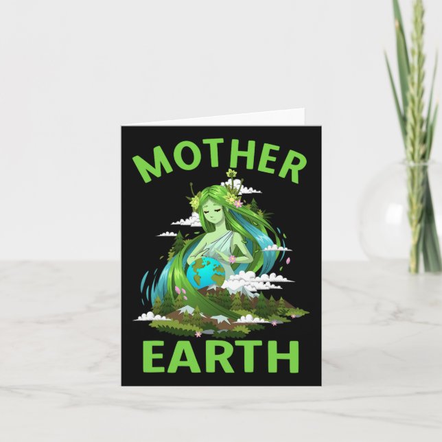 Schützen Sie den Earth Day Karte (Vorderseite)