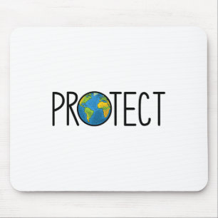 Schützen Sie die Erde am Gerettet Tag der Erde Es Mousepad