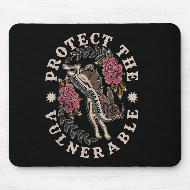 Schützen Sie die Verletzlichen Mousepad (Vorne)