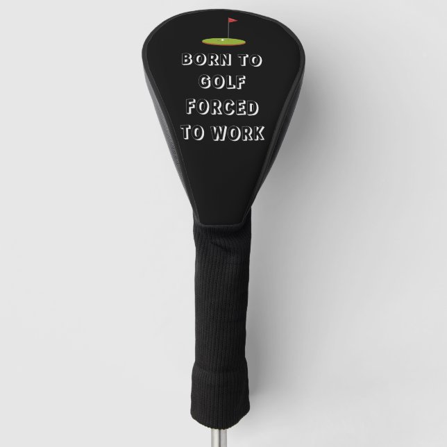 Schützen Sie Ihre Clubs mit Personalisiertem Treib Golf Headcover (Vorderseite)