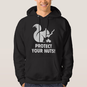 Schützen Sie Ihre Nüsse! Hoodie