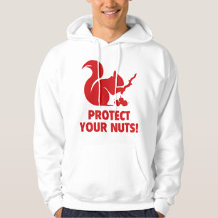 Schützen Sie Ihre Nüsse! Hoodie