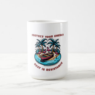 Schützen Sie Ihren Energie-T - Shirt - spirituelle Kaffeetasse