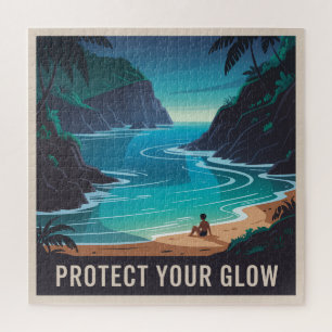 Schützen Sie Ihren Glow