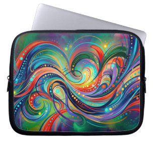 Schützen Sie Ihren Laptop mit Kunst und Stil Laptopschutzhülle