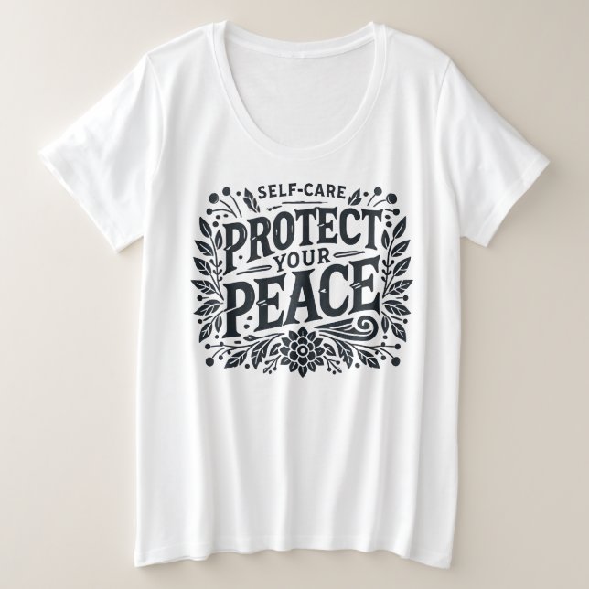 Schützen Sie Ihren Peace Plus-T - Shirt für Frauen (Design vorne)