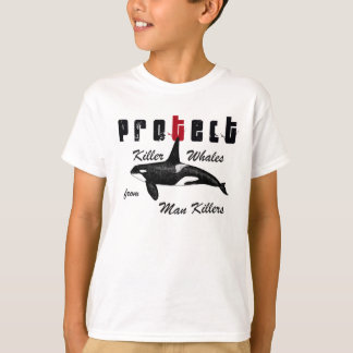 Schützen Sie Killerwale vor Mann-Mördern T-Shirt