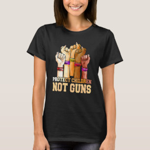 Schützen Sie Kinder, die keine Waffen tragen, Oran T-Shirt