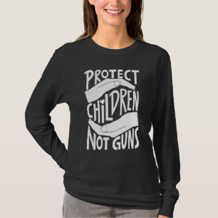 Schützen Sie Kinder, ohne Orange Stopp End Gun Vir T-Shirt
