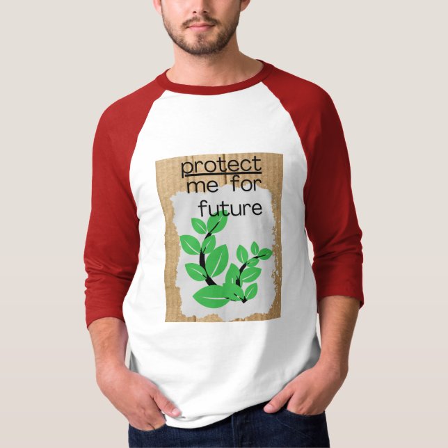 Schützen Sie mich T-Shirt (Vorderseite)
