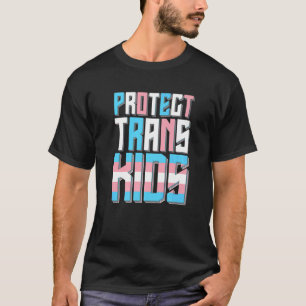 Schützen Sie Trans Kids LGBs Stolz T-Shirt