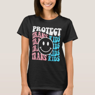 Schützen Sie Trans Kids LGBT Unterstützung Transge T-Shirt