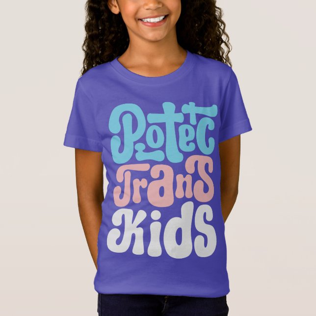 Schützen Sie Trans Kids Shirt 3 (Vorderseite)