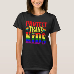 Schützen Sie Trans Kids Trans Proud Lgbt Outfit LG T-Shirt