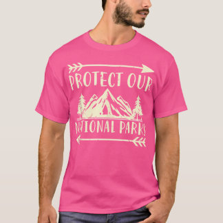Schützen Sie unser Camping für Wanderungen im Frei T-Shirt