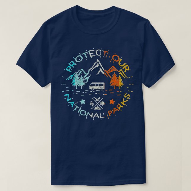 Schützen Sie unser US-amerikanisches 59 Nationalpa T-Shirt (Design vorne)