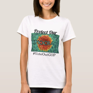 Schützen Sie unsere Demokratie T-Shirt