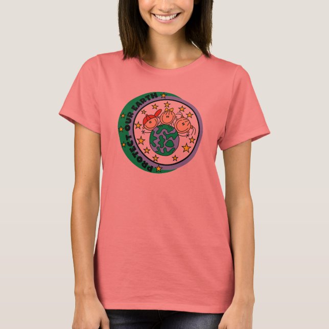 Schützen Sie unsere Earth Tshirts und Geschenke (Vorderseite)