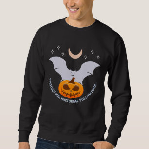 Schützen Sie unsere nächtlichen Bestäuber Grusel-F Sweatshirt