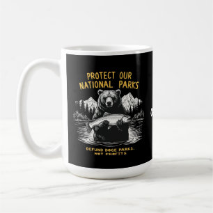 Schützen Sie unsere nationalen Parks entschädigen Kaffeetasse