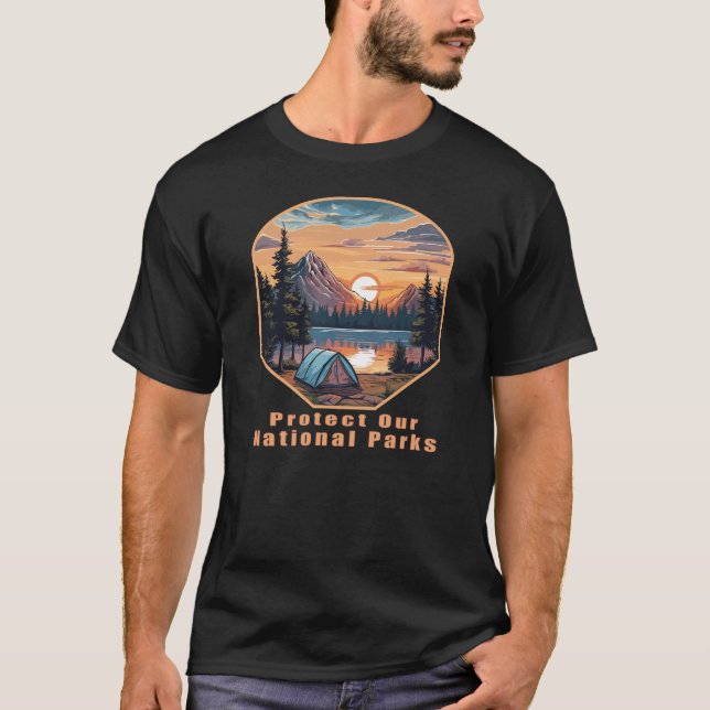 Schützen Sie unsere Nationalparks T-Shirt (Vorderseite)