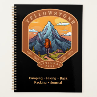 Schützen Sie unsere Nationalparks Yellowstone Planer