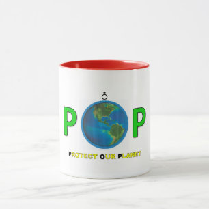 SCHÜTZEN SIE UNSERE PLANETEN-Tasse Tasse