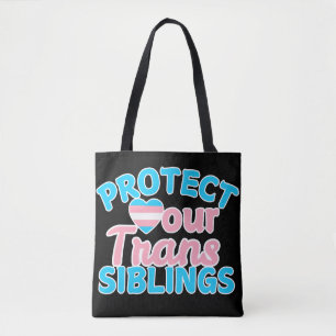 Schützen Sie unsere Trans Geschwister Tasche