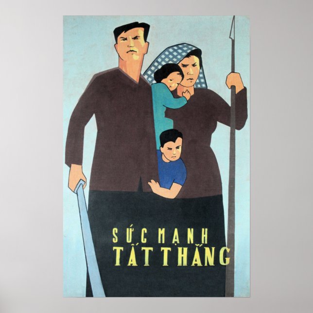 Schützen Sie unseren Sieg und Power! Vietnam Poster (Vorne)