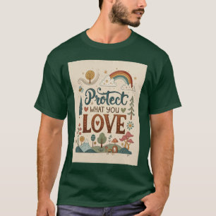 Schützen Sie, was Sie lieben. T-Shirt