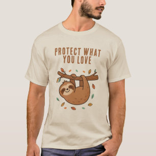 Schützen Sie, was Sie lieben – Umweltfreundlich Um T-Shirt
