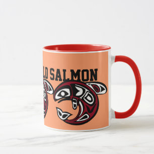 Schützen Sie wilde LachsTasse Tasse