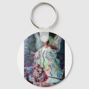 SCHUTZENGEL C. 1900 SCHLÜSSELANHÄNGER