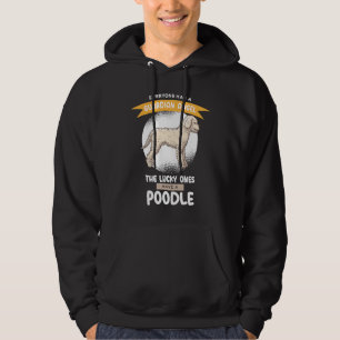 Schutzengel Die Glücklichen Haben Einen Pudel Hoodie