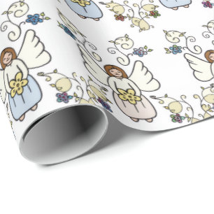 Schutzengel-Geschenkpapier Geschenkpapier