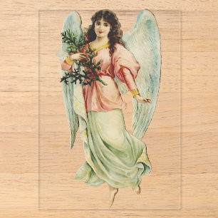 Schutzengel Göttliche Wachsamkeit & Gnade Kunst Acryleinladungen
