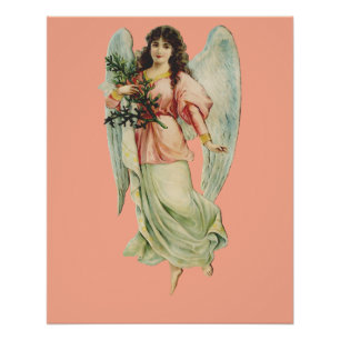 Schutzengel Göttliche Wachsamkeit & Gnade Kunst Poster